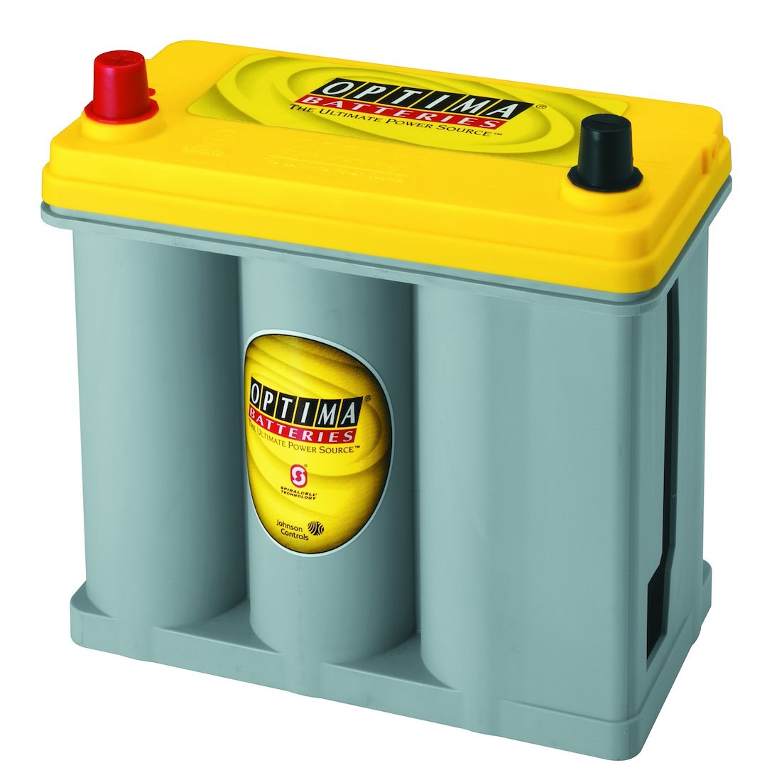 Optima Bat. Battery, Yellow Top, D51 Bci Group Number, Automotive Engine, 12 Volt, 450 Cold Cranking Amps – 8071-167