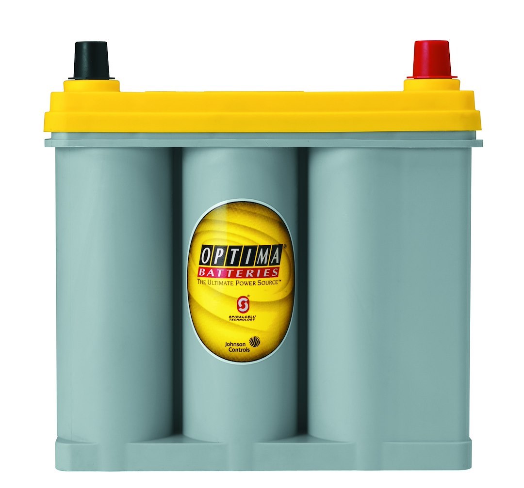Optima Bat. Battery, Yellow Top, D51R Bci Group Number, Automotive Engine, 12 Volt, 450 Cold Cranking Amps – 8073-167