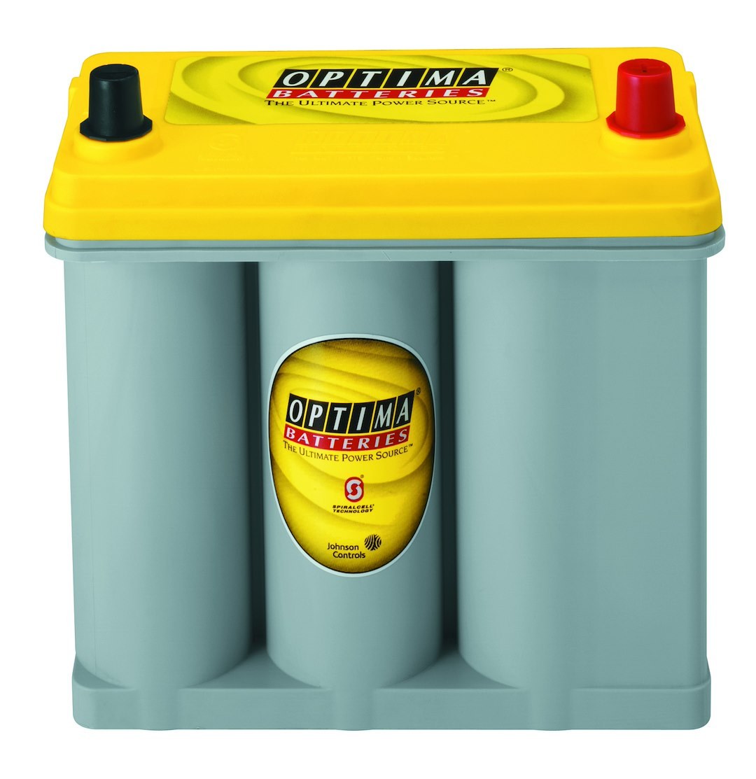 Optima Bat. Battery, Yellow Top, D51R Bci Group Number, Automotive Engine, 12 Volt, 450 Cold Cranking Amps – 8073-167
