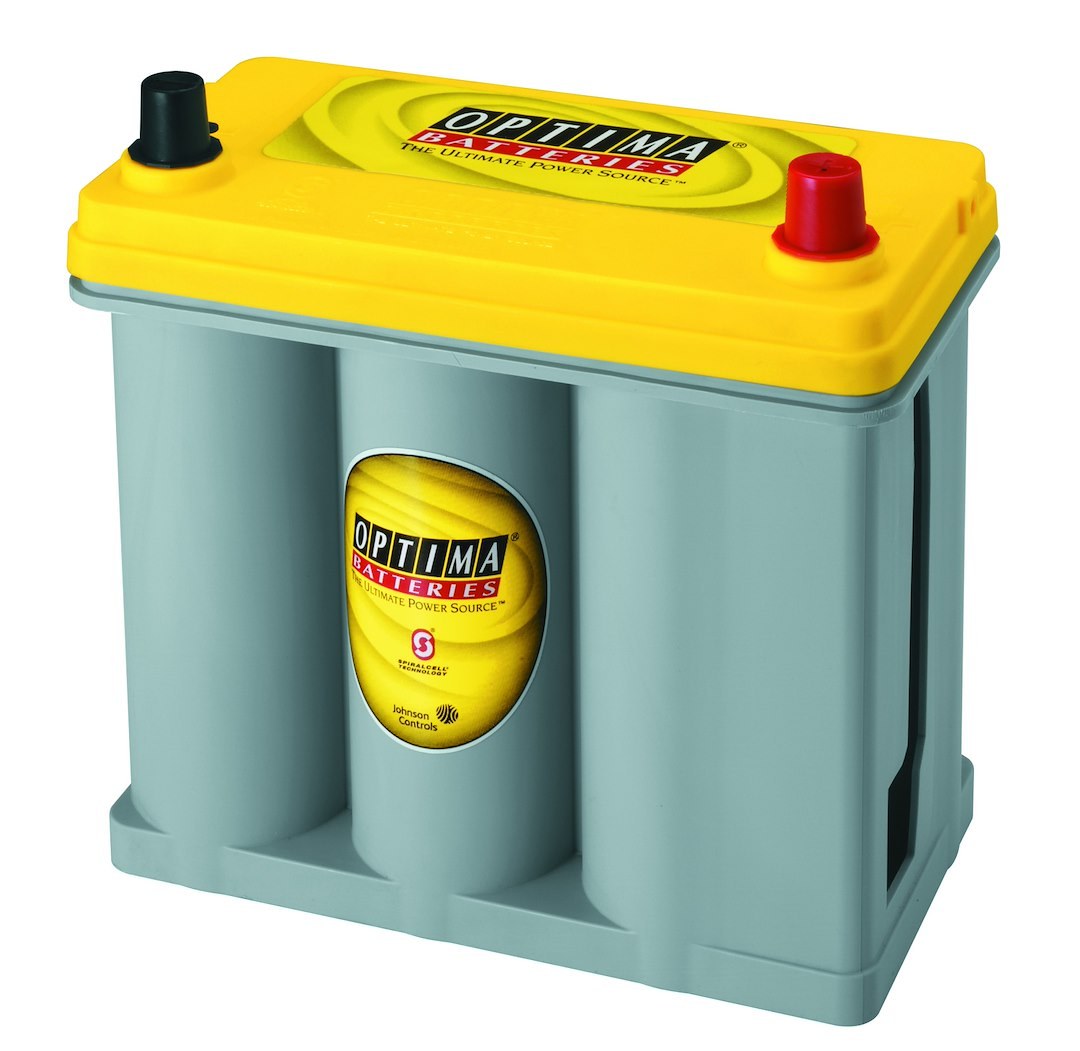 Optima Bat. Battery, Yellow Top, D51R Bci Group Number, Automotive Engine, 12 Volt, 450 Cold Cranking Amps – 8073-167