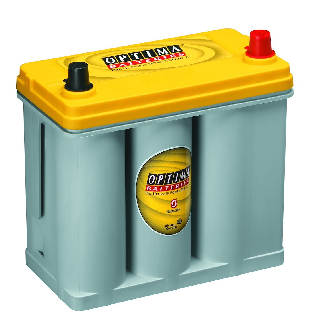 Optima Bat. Battery, Yellow Top, D51R Bci Group Number, Automotive Engine, 12 Volt, 450 Cold Cranking Amps – 8073-167