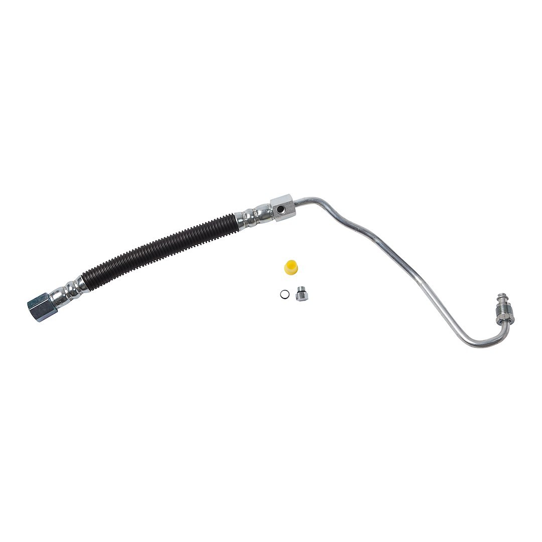 Omega Power Steering Hose, Pressure Line Hose, 16 Millimeter Female O-Ring X 18 Millimeter Male O-Ring X 27-1/4 Inch Length – 720