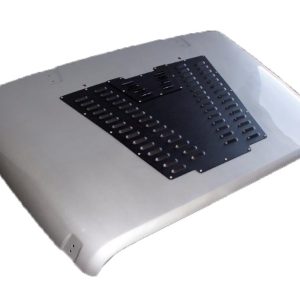 Owens Hood Scoop, Venum, Functional, With 8 Vents, Milled Aluminum, Direct-Fit, 1-Piece – J15002