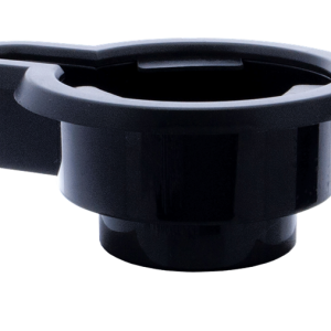 Optronics Cup Holder, Two-Tier Design, 6-1/2 Inch Width X 2-1/2 Inch Height X 3.625 Inch Depth, Black, Drop-IN Mount – 09017101B
