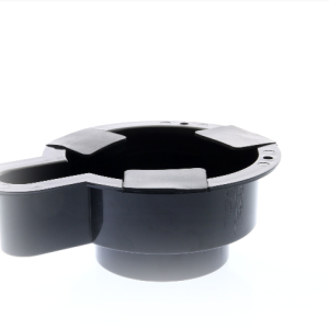 Optronics Cup Holder, Two-Tier Design, 6-1/2 Inch Width X 2-1/2 Inch Height X 3.625 Inch Depth, Black, Drop-IN Mount – 09017101B