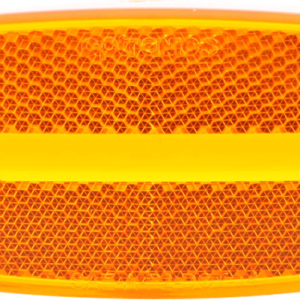 Optronics Turn Signal-Parking-Side Marker Light Lens, Amber Lens, For Reflex/ Clearance/ Side Marker Lights – A32ABP