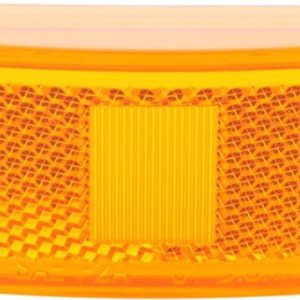Optronics Turn Signal-Parking-Side Marker Light Lens, Amber Lens, Oval, For Reflex/ Clearance/ Side Marker Lights – A44ABP