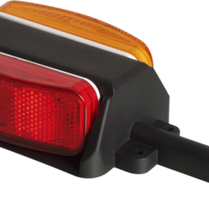 Optronics Trailer Light, BA44 Series, Marker/ Clearance Light, Incandescent, Left Side Fender, Red/ Yellow Lens – BA44FNLP