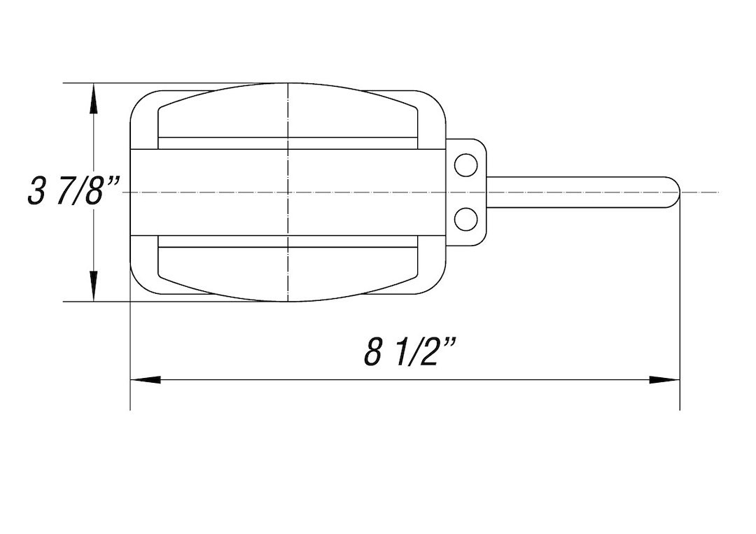Optronics Trailer Light, BA44 Series, Marker/ Clearance Light, Incandescent, Left Side Fender, Red/ Yellow Lens – BA44FNLP