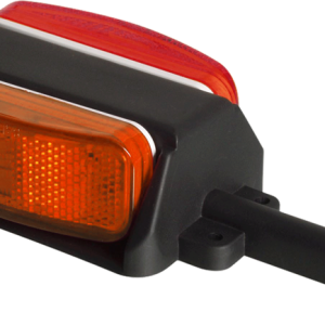 Optronics Trailer Light, BA44 Series, Marker/ Clearance Light, Incandescent, Right Side Fender, Red/ Yellow Lens – BA44FNRP