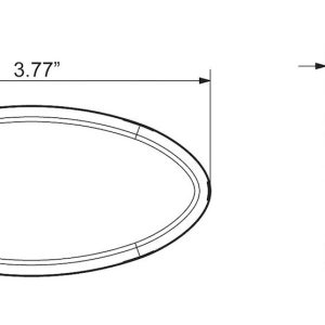Optronics Trailer Light, MCL0030 Series, Marker/ Clearance Light, LED, Oval Shape, Yellow, 4 Inch Width X 2 Inch Height X 7 Inch Depth – MCL0030ABBP