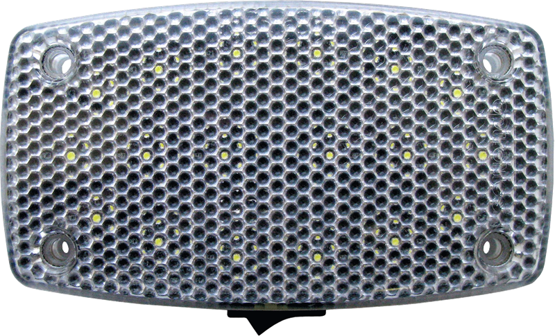 Optronics Interior Light – LED, ILL22 Series, 18 LED Dome Light, 4-1/2 Inch Width X 2-7/8 Inch Height X 1 Inch Depth, 12 Volt DC, 0.7 Amp – ILL22CBBP