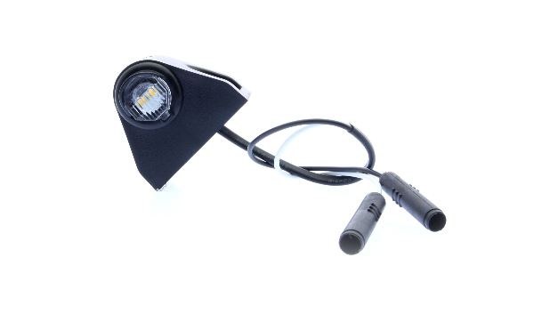 Optronics License Plate Light, LPL12 Series, Surface Mount, White LED, Black Plastic Housing, 12.8 Volt DC, 0.03 Amp, Polycarbonate Lens – LPL12CKF2B