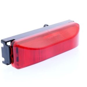 Optronics Trailer Light, MC65/67 Series, Marker/ Clearance Light, Incandescent Bulb, Rectangular, Red – MC67RBP