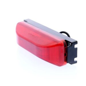 Optronics Trailer Light, MC65/67 Series, Marker/ Clearance Light, Incandescent Bulb, Rectangular, Red – MC67RBP