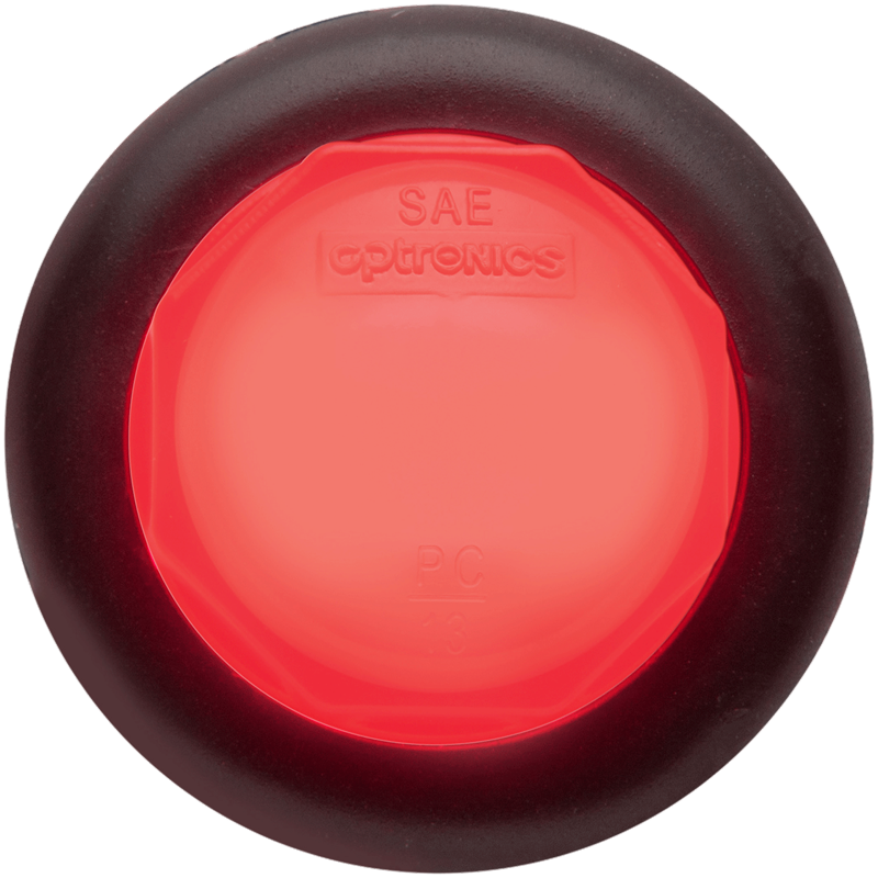 Optronics Clearance Light, MCL110 Series, LED, 3/4 Inch Round, 0.073 Inch Width X 0.073 Inch Height X 0.938 Inch Depth – MCL110RKBP
