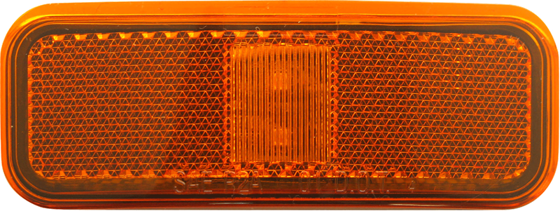 Optronics Trailer Light, MCL40/44 Series, Marker/ Clearance Light, LED Bulb, Rectangular, Yellow – MCL40ABBP