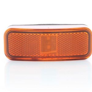 Optronics Trailer Light, MCL40/44 Series, Marker/ Clearance Light, LED Bulb, Rectangular, Yellow – MCL40ABBP