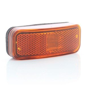 Optronics Trailer Light, MCL40/44 Series, Marker/ Clearance Light, LED Bulb, Rectangular, Yellow – MCL40ABBP