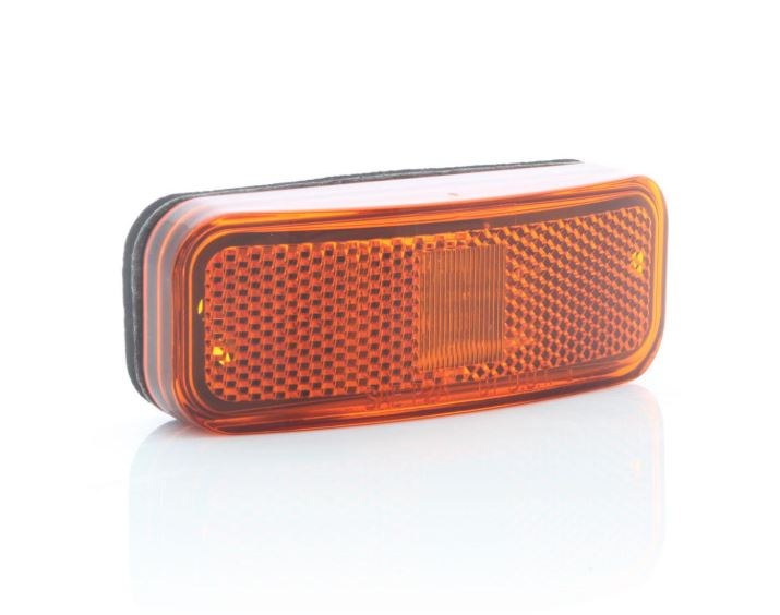Optronics Trailer Light, MCL40/44 Series, Marker/ Clearance Light, LED Bulb, Rectangular, Yellow – MCL40ABBP