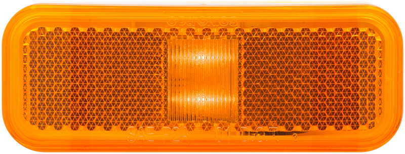 Optronics Clearance Light, MCL40 Series, LED, Rectangular, 4 Inch Length X 1-1/2 Inch Width X 15/16 Inch Depth, Amber Lens, ABS Housing – MCL40ABP