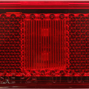 Optronics Trailer Light, MCL40/44 Series, Marker/ Clearance Light, LED Bulb, Rectangular, Red – MCL40RBBP