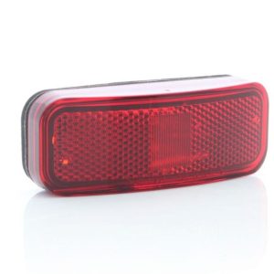 Optronics Trailer Light, MCL40/44 Series, Marker/ Clearance Light, LED Bulb, Rectangular, Red – MCL40RBBP