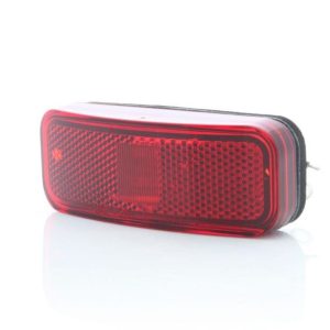 Optronics Trailer Light, MCL40/44 Series, Marker/ Clearance Light, LED Bulb, Rectangular, Red – MCL40RBBP