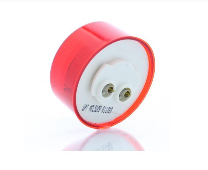 Optronics Side Marker Light – LED, MCL50 Series, Red Lens, Grommet Mount, Single, Round, 2 Inch Diameter, Polycarbonate Housing and Lens – MCL50RB