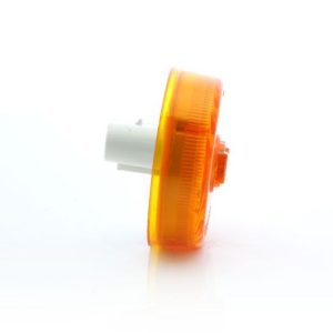 Optronics Trailer Light, Marker/ Clearance Light, LED Bulb, Round, Yellow, 2-1/2 Inch Diameter, Grommet Mount, Polycarbonate, Poly Pack – MCL58APMB