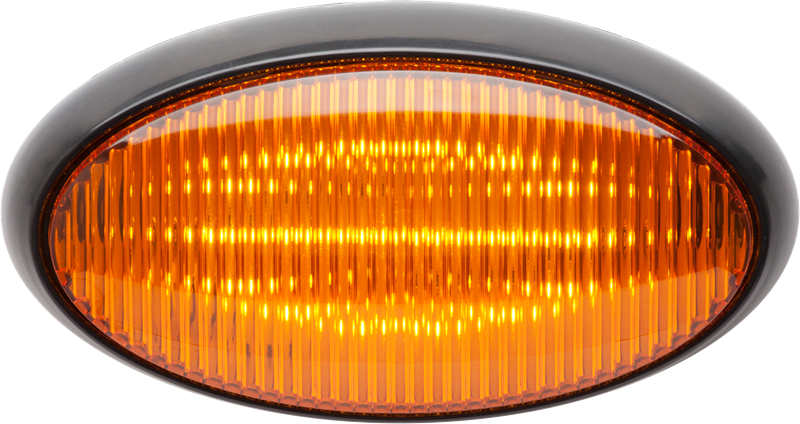 Optronics Porch Light, LED, 12.8 Volt DC, 0.295 Amp, Oval, Yellow Lens, 6-3/8 Inch Length X 3-5/16 Inch Width, Surface Mount – RVPLL11ABP