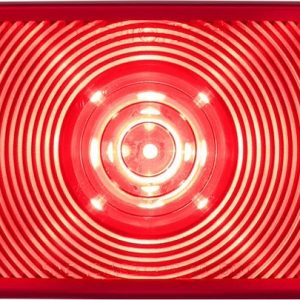 Optronics Trailer Light, Stop/ Turn/ Tail Light, LED, Rectangular, 12.8 Volt DC, Passenger Side, Black Base – RVSTLB60FS