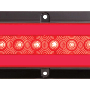 Optronics Trailer Light, Glolight ™, Stop/ Turn/ Tail Light, LED, Oval, Clear, 7-1/2 Inch Length X 3.3 Inch Width, 12.8 Volt DC – STL111RFB