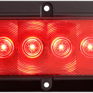 Optronics Trailer Light, Fleet Count ™, Stop/ Turn/ Tail Light, LED, Oval, Red, 7-9/16 Inch Length X 3-5/16 Inch Width X 3/4 Inch Depth – STL73RBP