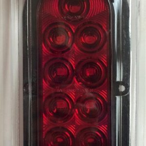 Optronics Trailer Light, STL78 Series, Stop/Turn/Tail Light, LED Bulb, Oval, Red, 7.56 Inch Length X 3.3 Inch Width X 3/4 Inch Depth – STL78RK