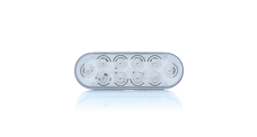 Optronics Trailer Light, Stop/ Turn/ Tail Light, LED, Oval, Red, 6-7/16 Inch Length X 2-15/16 Inch Width X 1-3/4 Inch Depth – STL82RCB