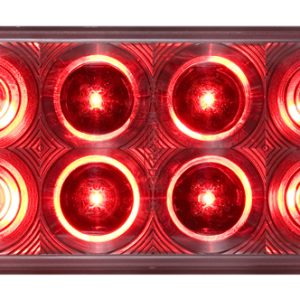 Optronics Trailer Light, Stop/ Turn/ Tail Light, LED, Oval, Red, 6-7/16 Inch Length X 2-15/16 Inch Width X 1-3/4 Inch Depth – STL82RCB
