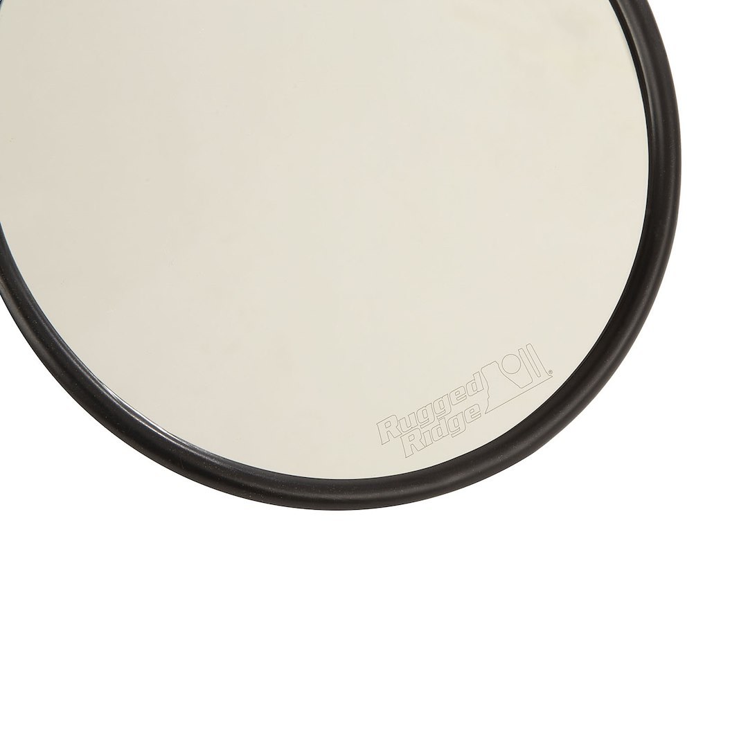Rugged Ridge Exterior Mirror, Trail, Aftermarket Conversion, Set of 2, Black, Manual, Foldaway, Without Heated Mirrors – 11025.25