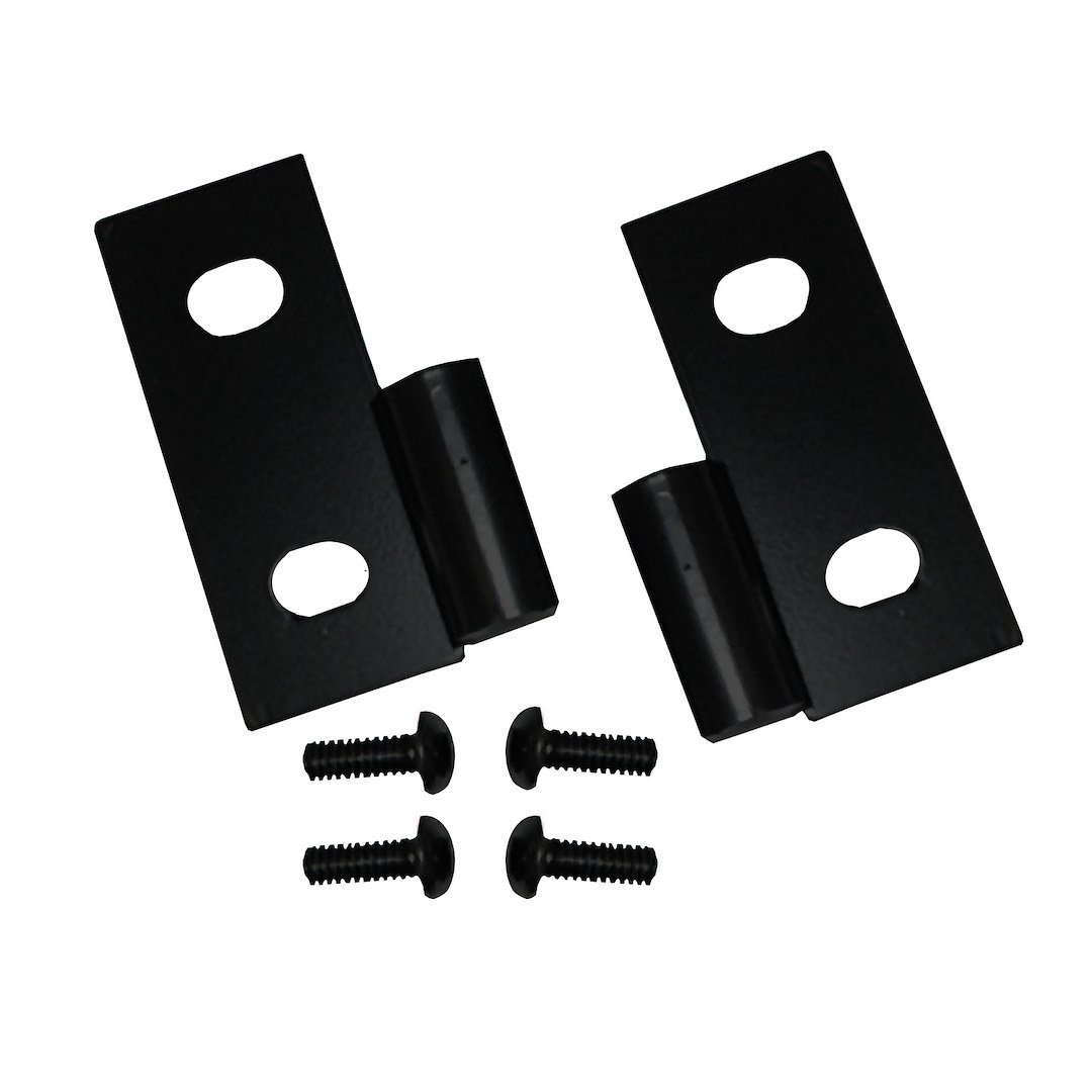 Rugged Ridge Door Hinge, Half Door Hinge, Powder Coated, Black, Steel – 11202.03