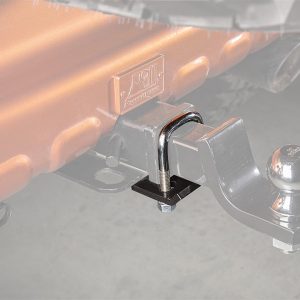 Rugged Ridge Trailer Hitch Receiver Tube Anti Rattle Bracket, 2 Inch Receiver – 11237.15