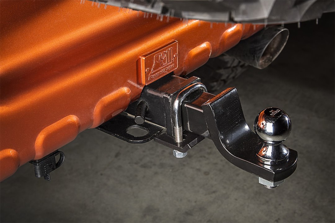 Rugged Ridge Trailer Hitch Receiver Tube Anti Rattle Bracket, 2 Inch Receiver – 11237.15