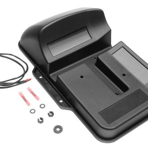 Rugged Ridge License Plate Relocation Kit, Relocates to Fender, Illuminated, With Two LED Light Bolts/ Installation Hardware – 11238.16