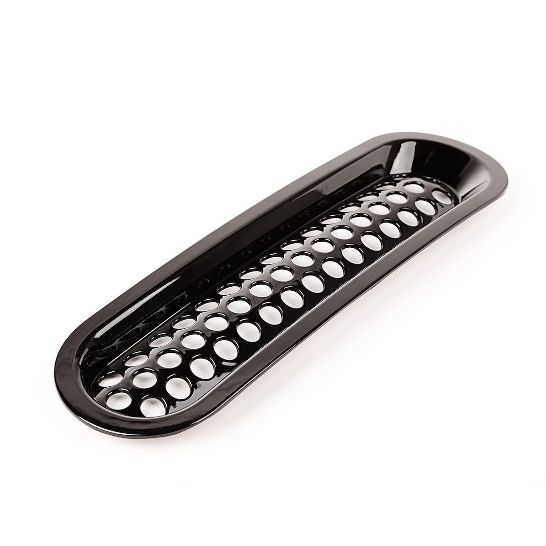 Rugged Ridge Grille Insert, Inlay, 7 Piece Honeycomb Style, Without Light Cutouts, Painted, Black, Plastic – 11306.31