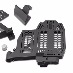 Rugged Ridge Molle Cargo Panel, Wingmate, Multi Purpose Accessory Mount, For Use with Rugged Ridge Wingmate Bumper, Bolt on, Textured – 11540.41