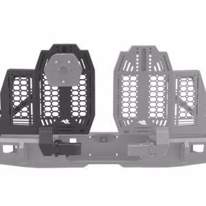 Rugged Ridge Molle Cargo Panel, Wingmate, Multi Purpose Accessory Mount, For Use with Rugged Ridge Wingmate Bumper, Bolt on, Textured – 11540.41