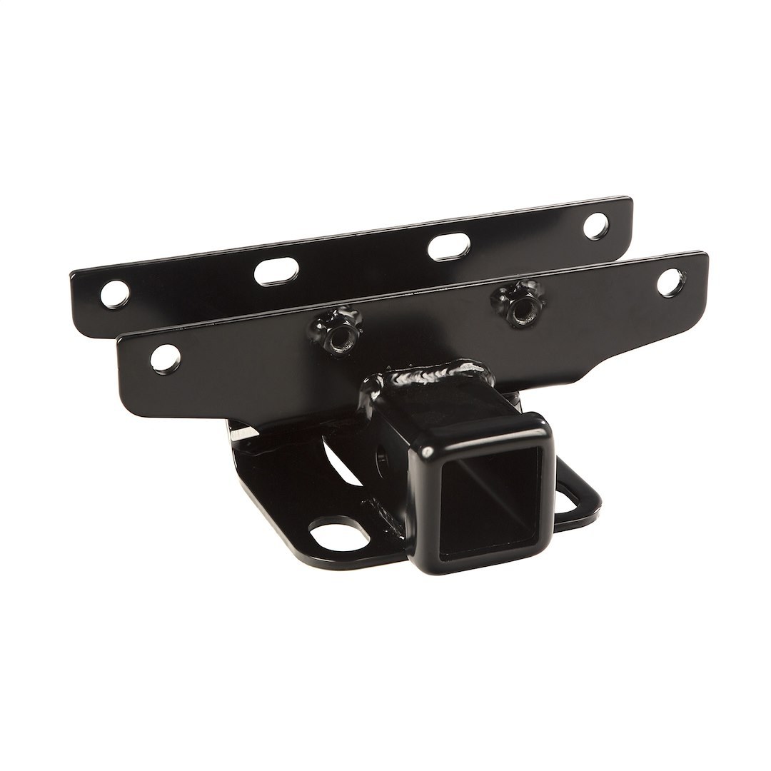 Rugged Ridge Trailer Hitch Rear, Class II, Square Tube, 2 Inch Receiver, Bolt on, With Wiring Harness – 11580.57