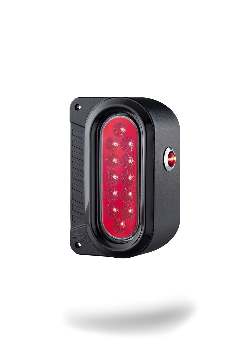 Rugged Ridge Tail Light Assembly, Red Lens, Black Housing, LED, Clear Bulb, Set of 2/ with Side Marker Light/ Wiring Harness – 11652.03