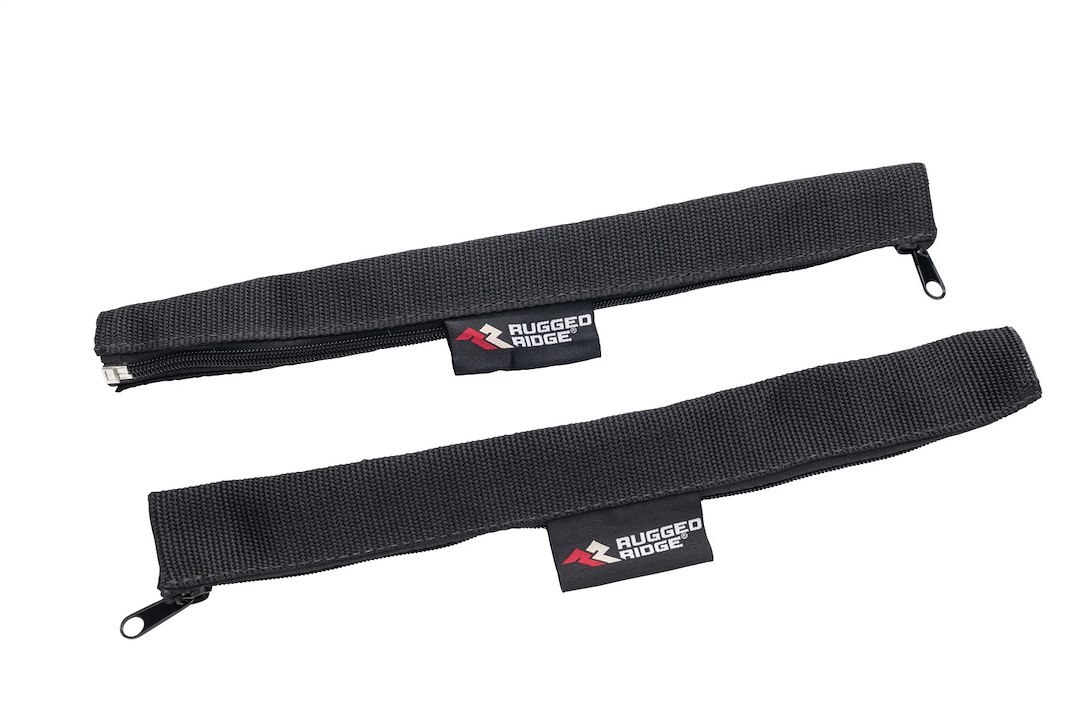 Rugged Ridge Door Check Strap, Black, Nylon, Set of 2 – 12103.02