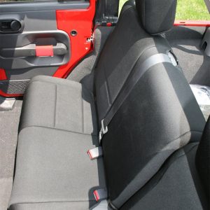 Rugged Ridge Seat Cover, Bench, Neoprene, Black, For One Row – 13264.01