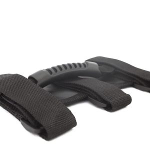 Rugged Ridge Interior Grab Strap, Ultimate Grab Handle, Black, Nylon, Roll Bar, Set of 2 – 13505.04